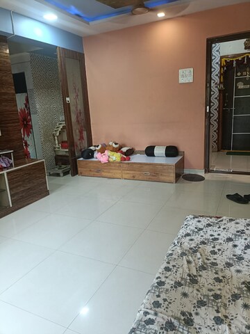 Living Room in 1 BHK Apartment at Shreeji Residency Kalwa, Kalwa – for Sale