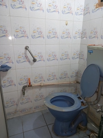 Bathroom in 1 BHK Apartment at Rutu Enclave, Kasarvadavali – for Rent