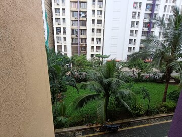 Balcony in 1 BHK Apartment at Puranik Hometown, Ghodbunder Road – for Rent