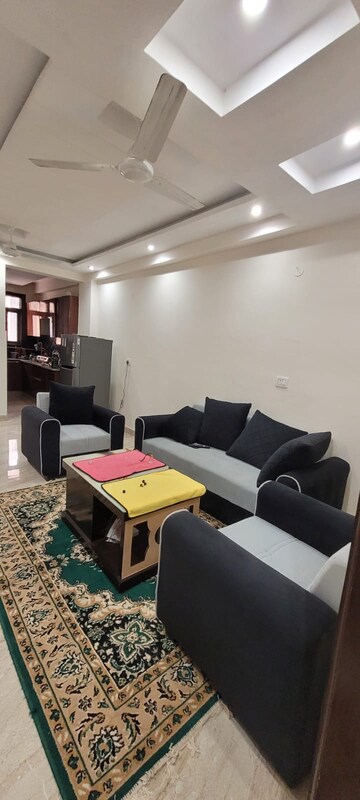 Living Room in 2 BHK Builder Floor at Chattarpur – for Rent