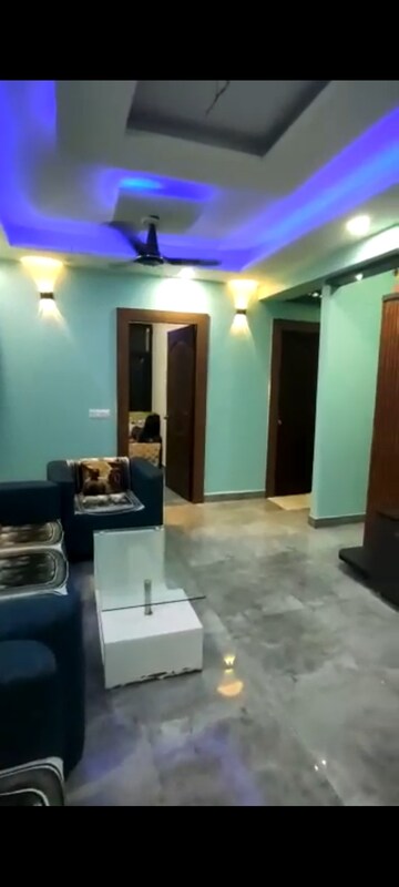 Living Room in 2.5 BHK Apartment at Charms Castle, Raj Nagar Extension – for Rent