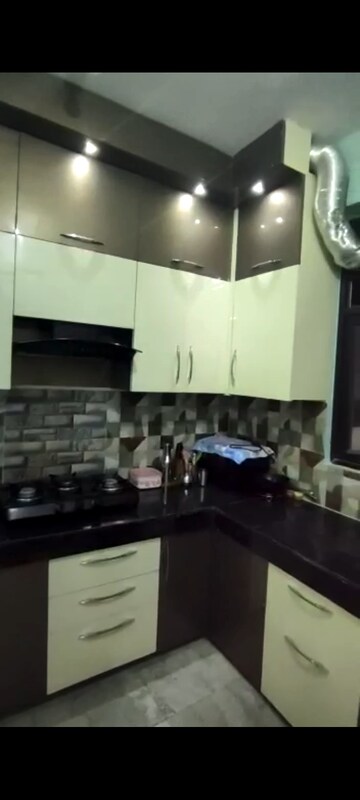 Kitchen in 2.5 BHK Apartment at Charms Castle, Raj Nagar Extension – for Rent