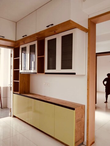 Kitchen in 3 BHK Apartment at Jayabheri The Summit, Narsingi – for Rent