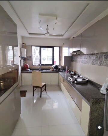 Kitchen in 3 BHK Apartment at Vesu – for Sale