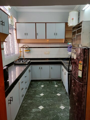 Kitchen in 3 BHK Builder Floor at Defence Colony – for Rent