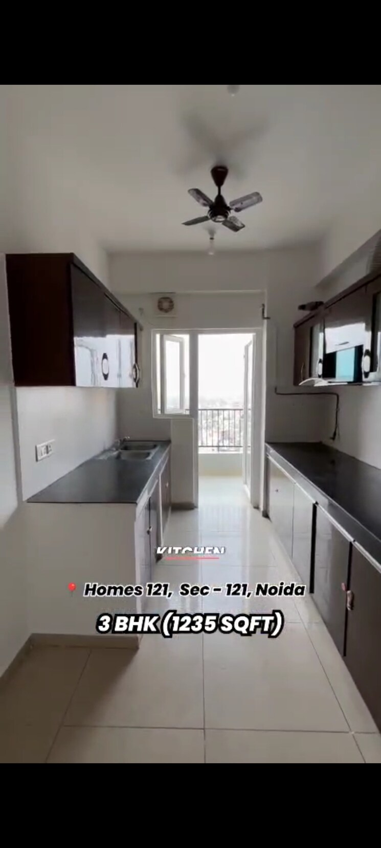 Kitchen, homes-121 3 Bedroom 1235 Sq.Ft. Apartment In Sector 121 Noida 8954455