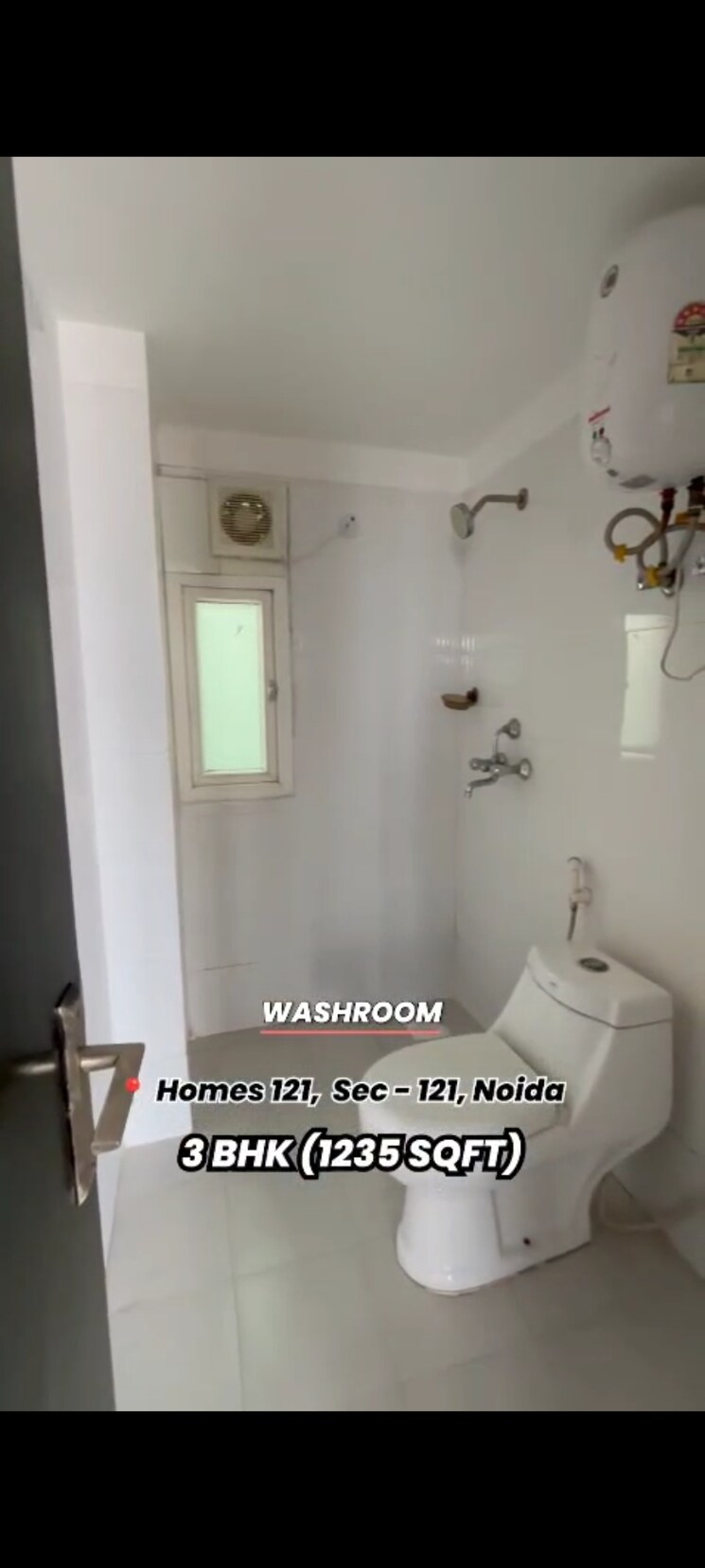 Bathroom, homes-121 3 Bedroom 1235 Sq.Ft. Apartment In Sector 121 Noida 8954455