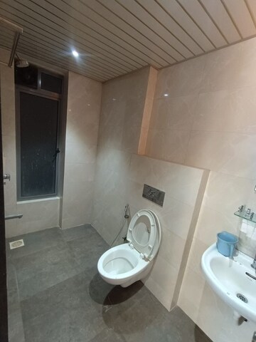 Bathroom in 3 BHK Apartment at Hubtown Seasons, Chembur – for Rent