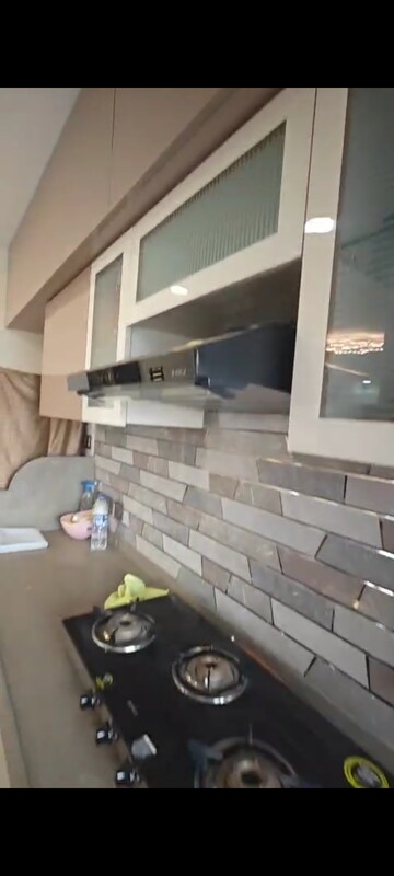 Kitchen in 2.5 BHK Apartment at Kanakia Rainforest, Andheri East – for Rent