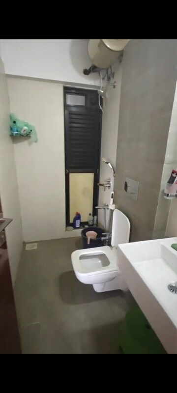 Bathroom in 2.5 BHK Apartment at Kanakia Rainforest, Andheri East – for Rent