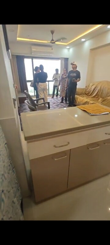 Kitchen in 2.5 BHK Apartment at Kanakia Rainforest, Andheri East – for Rent