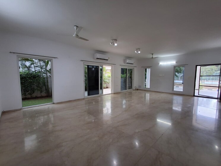 Living Room, rajapushpa-open-skies 4 Bedroom 5100 Sq.Ft. Villa In Kokapet Hyderabad 8954503