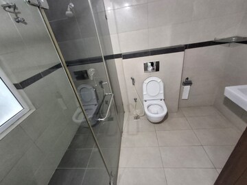 Bathroom in 4 BHK Villa at Rajapushpa Open Skies, Kokapet – for Rent