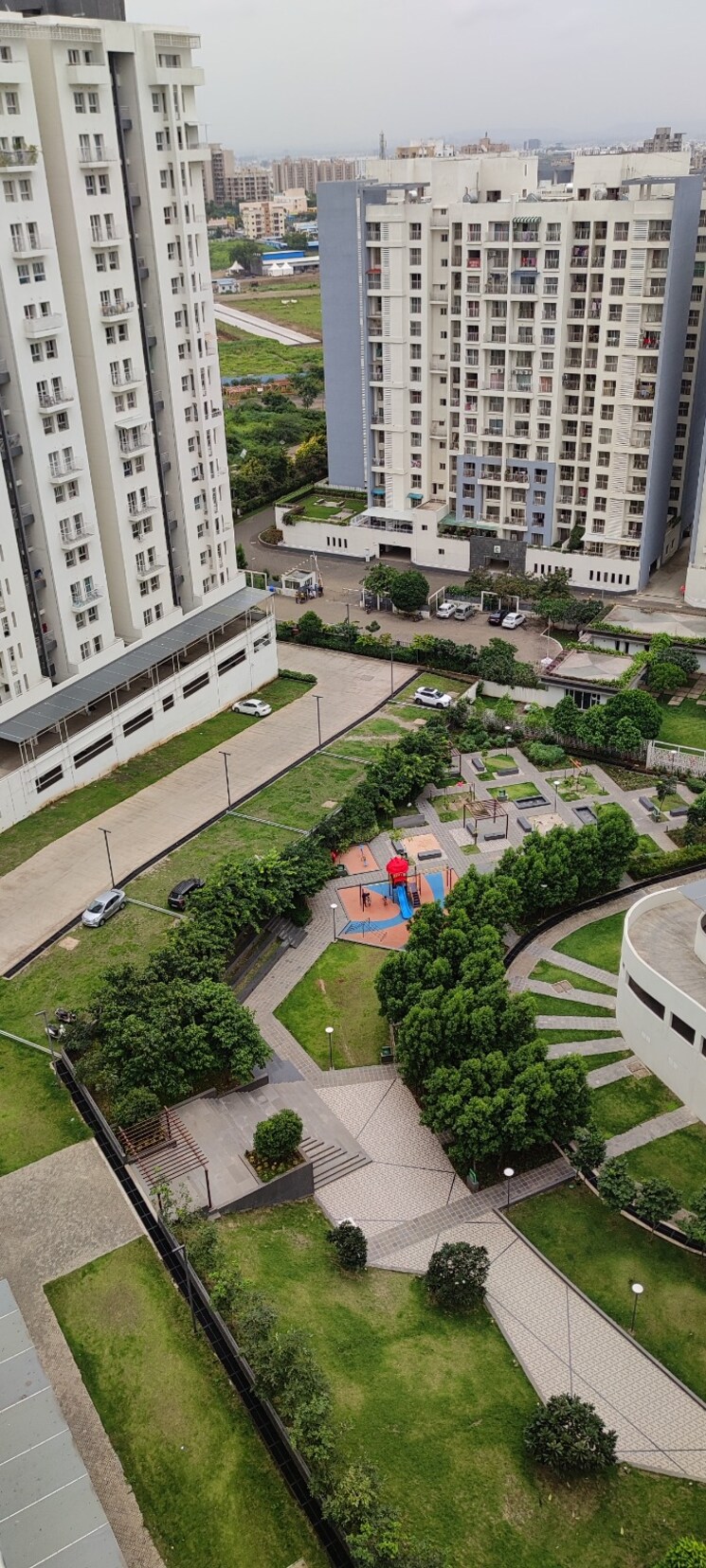 Balcony, godrej-greens 3 Bedroom 876 Sq.Ft. Apartment In Undri Pune 8954515