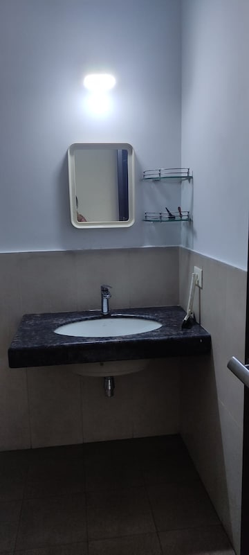 Bathroom in 2 BHK Apartment at Wellwisher Kiarah Terrazo, Hadapsar – for Rent