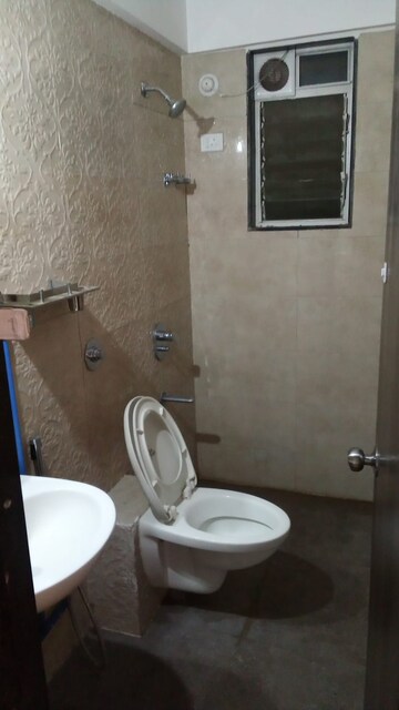 Bathroom in 2 BHK Apartment at Wellwisher Kiarah Terrazo, Hadapsar – for Rent