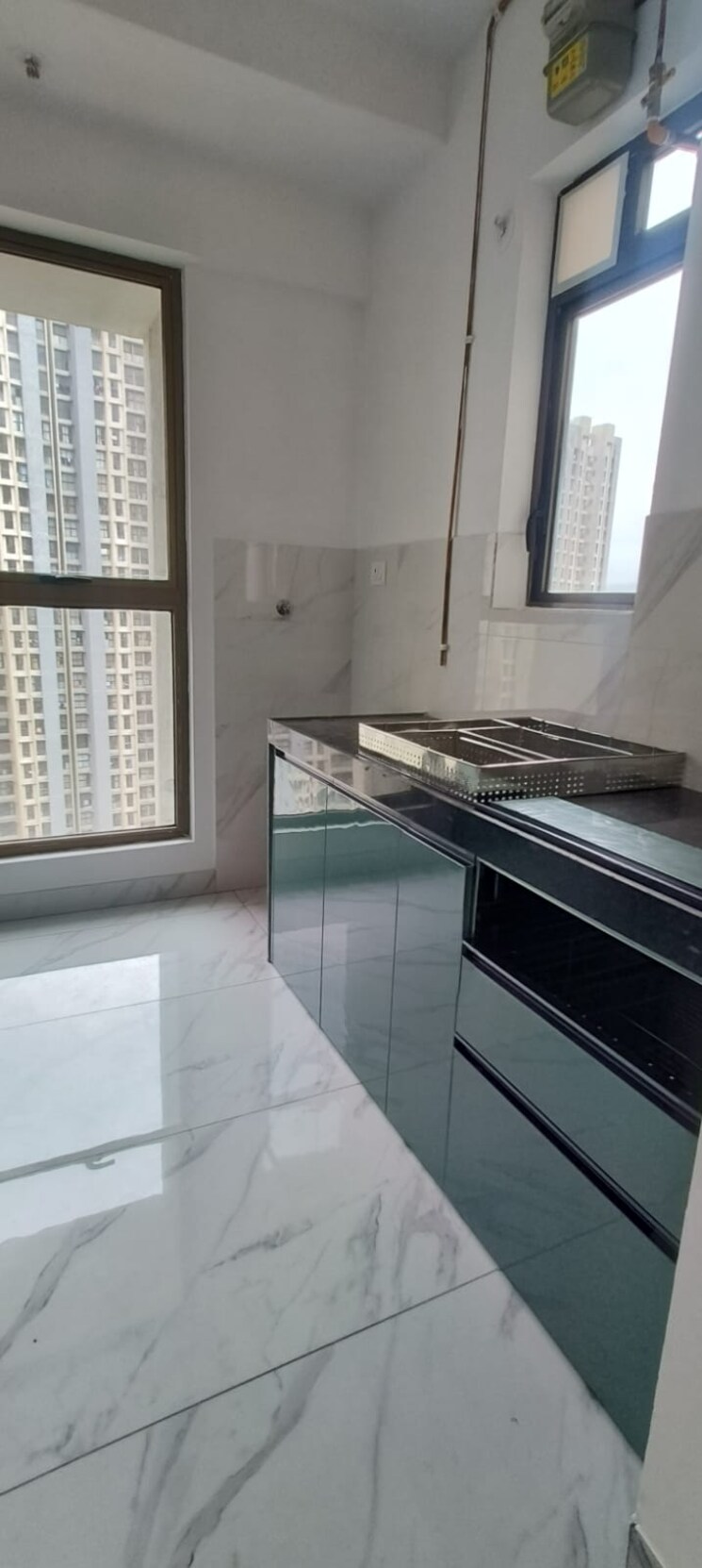 Kitchen, raymond-ten-x-vibes 1 Bedroom 450 Sq.Ft. Apartment In J K Gram Thane 8954611