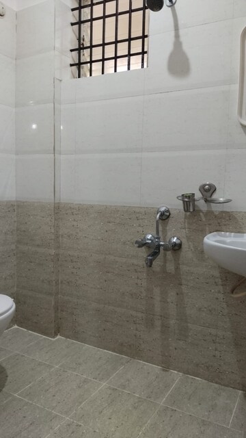 Bathroom in 1 BHK Builder Floor at Vijaya Amrutha Apartments, Vignana Nagar – for Rent