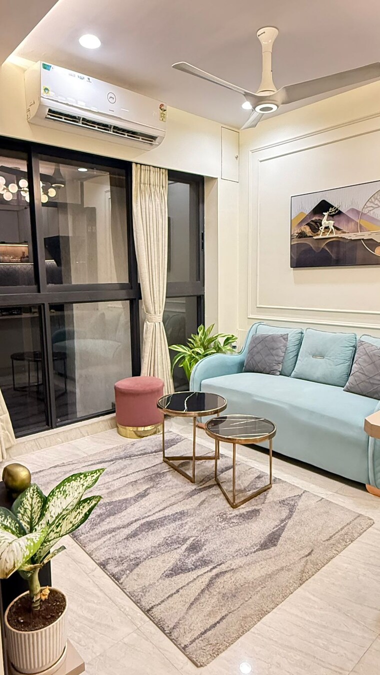 Living Room, lodha-crown-quality-homes 1 Bedroom 317 Sq.Ft. Apartment In Majiwada Thane 8954610