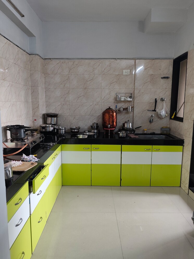 Kitchen, kolbad 2 Bedroom 900 Sq.Ft. Apartment In Kolbad Thane 8954700