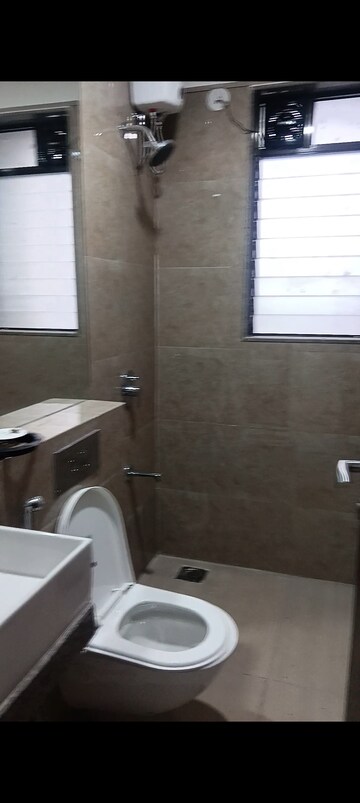 Bathroom in 2 BHK Apartment at Sunteck Avenue 2, Goregaon West – for Rent