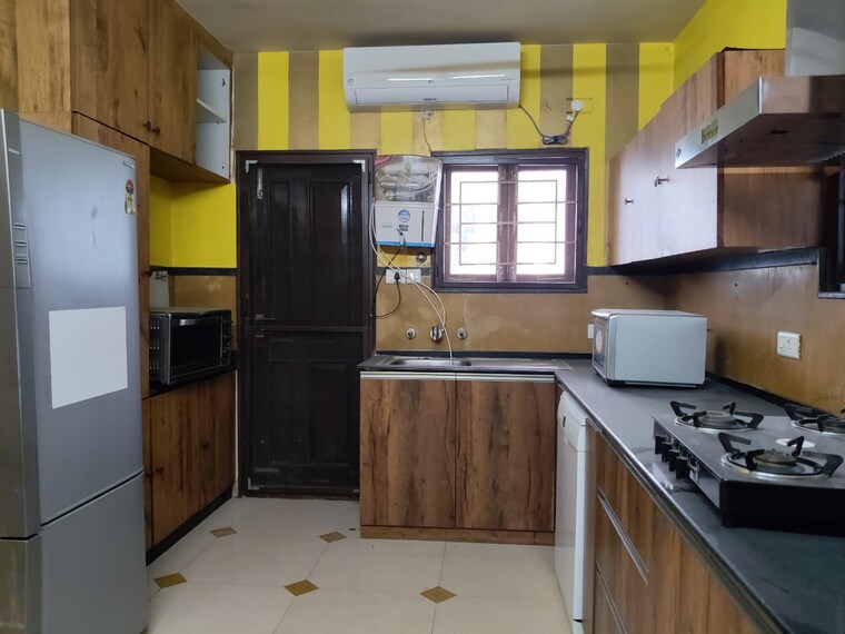 Kitchen, aparna-shangri-la 4 Bedroom 3600 Sq.Ft. Villa In Gachibowli Hyderabad 8954741