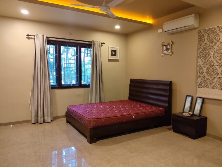Bedroom, aparna-shangri-la 4 Bedroom 3600 Sq.Ft. Villa In Gachibowli Hyderabad 8954741