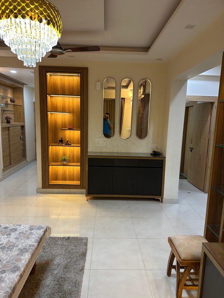 Living Room, emaar-the-palm-drive-the-sky-terraces 3 Bedroom 3300 Sq.Ft. Apartment In Sector 66 Gurgaon 8954711