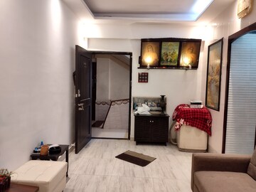 Living Room in 2 BHK Apartment at Garden Colony, Mahim – for Rent