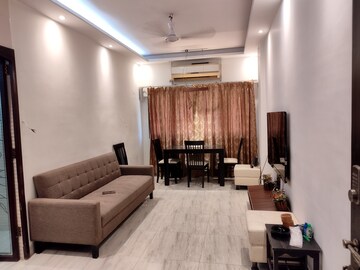 Living Room in 2 BHK Apartment at Garden Colony, Mahim – for Rent