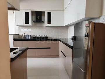 Kitchen in 3 BHK Apartment at Pashmina Waterfront, Old Madras Road – for Rent