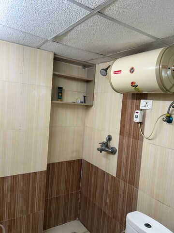 Bathroom in 2 BHK Apartment at Nimbus The Hyde park, Sector 78 – for Rent