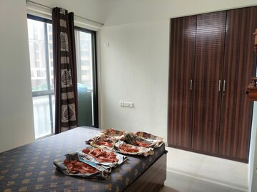 Bedroom in 3 BHK Apartment at Harmony Sky Suites, Ghodbunder Road – for Rent