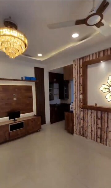 Living Room in 3 BHK Apartment at Habsiguda – for Sale