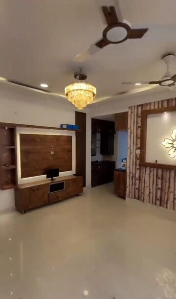 Living Room in 3 BHK Apartment at Habsiguda – for Sale