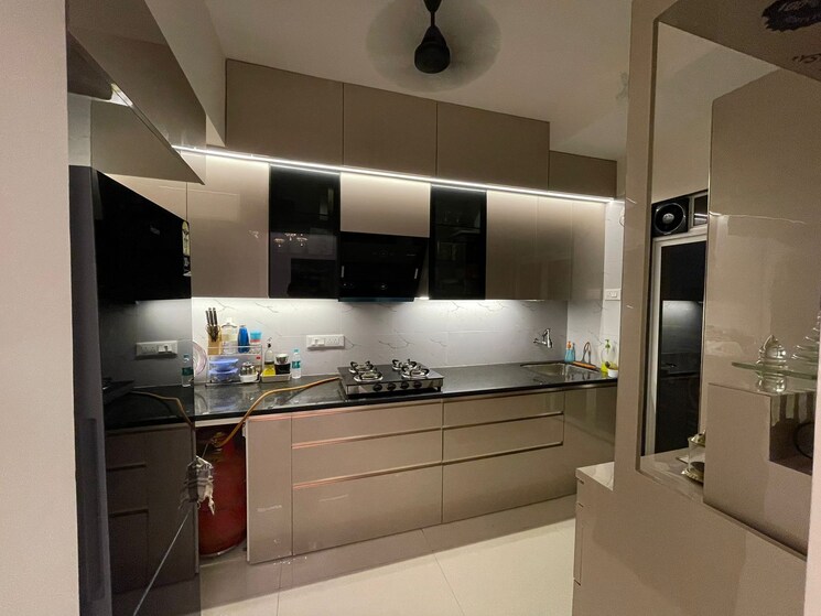 Kitchen, soham-tropical-lagoon 3 Bedroom 1200 Sq.Ft. Apartment In Ghodbunder Road Thane 8954821