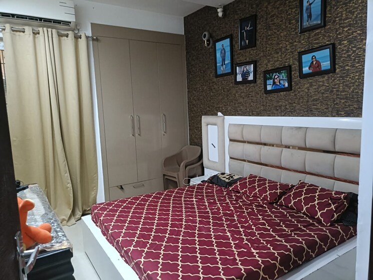 Bedroom, shiva-motia-huys 3 Bedroom 1650 Sq.Ft. Builder Floor In Pir Machalla Zirakpur 8954834