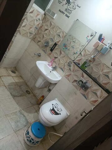 Bathroom in 3 BHK Builder Floor at Shiva Motia Huys, Pir Machalla – for Rent