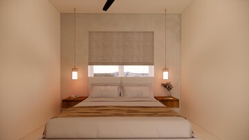 Bedroom in 3.5 BHK Apartment at Prestige Woodland Park, Cooke Town – for Rent