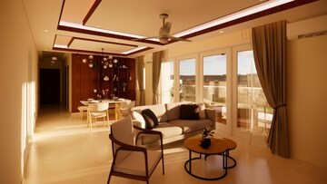 3.5 BHK Apartment For Rent in Prestige Woodland Park, Cooke Town