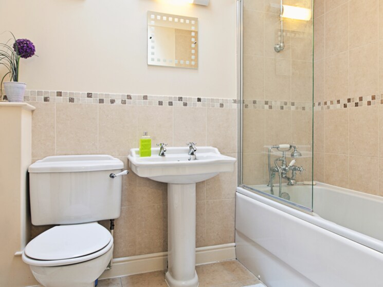 Bathroom, ganga vihar 2 Bedroom 1000 Sq.Ft. Apartment In Ganga Vihar  Rishikesh 8954840