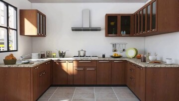Kitchen in 2 BHK Apartment at Ganga Vihar  – for Rent