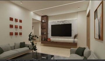 Living Room in 2 BHK Apartment at Rajapushpa Provincia, Narsingi – for Rent