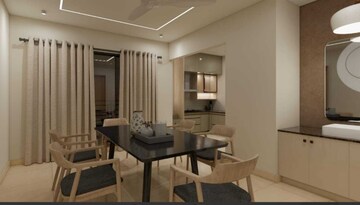 Dining Room in 2 BHK Apartment at Rajapushpa Provincia, Narsingi – for Rent