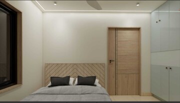 Bedroom in 2 BHK Apartment at Rajapushpa Provincia, Narsingi – for Rent