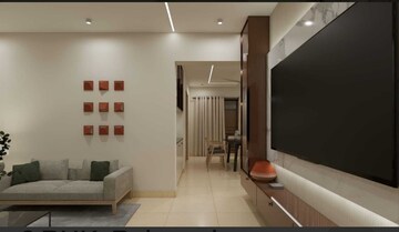 Living Room in 2 BHK Apartment at Rajapushpa Provincia, Narsingi – for Rent
