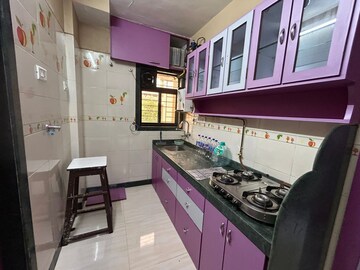 Kitchen in 1 BHK Apartment at Sukur Residency B1 CHS Ltd, Kasarvadavali – for Rent