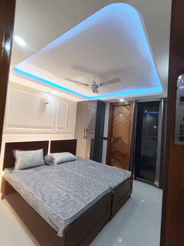 Bedroom in 1 BHK Builder Floor at RBC II, Sushant Lok I – for Rent