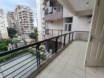 Balcony in 3 BHK Apartment at New Shivalik Society, Sector 51 – for Rent