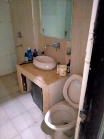 Bathroom in 3 BHK Builder Floor at Mohit House, Sushant Lok I – for Rent